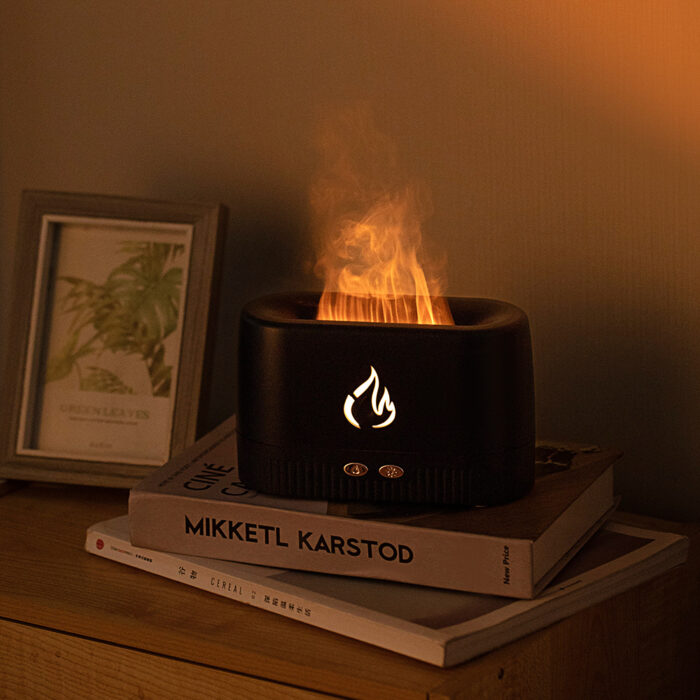 Flame Humidifier Aroma Diffusers Machine